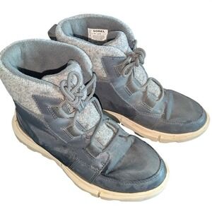 Sorel‎ Waterproof Boots Size 6 Explorer Next Carnival Felt Fall WInter